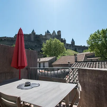 Le Saint Gimer, Terrasse Privee Avec Vue Cite Apartment Carcassonne