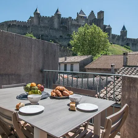 Apartment Le Saint Gimer, Terrasse Privee Avec Vue Cite Carcassonne