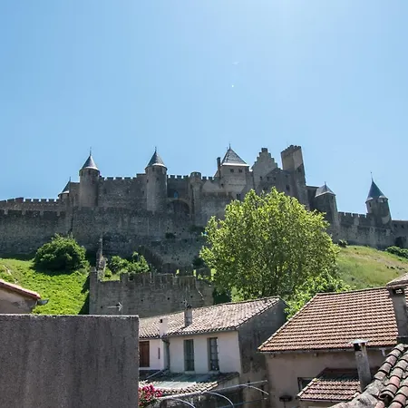Le Saint Gimer, Terrasse Privee Avec Vue Cite Carcassonne